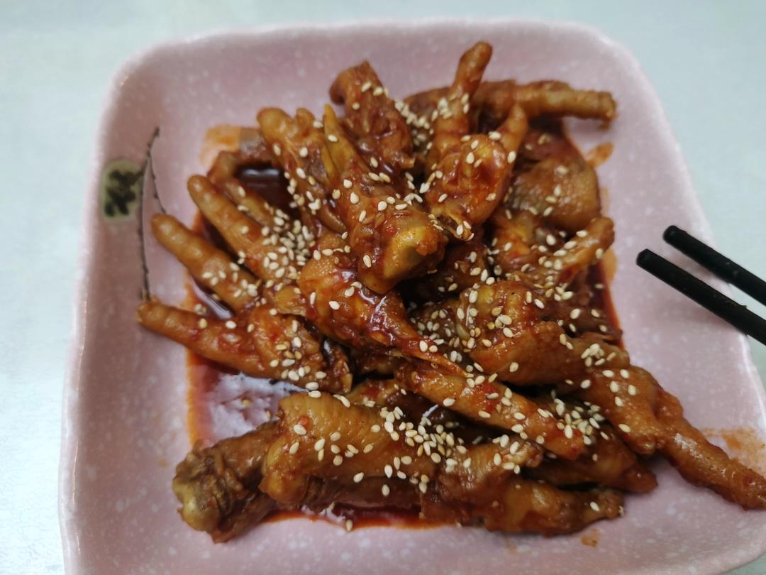 韩式辣鸡爪