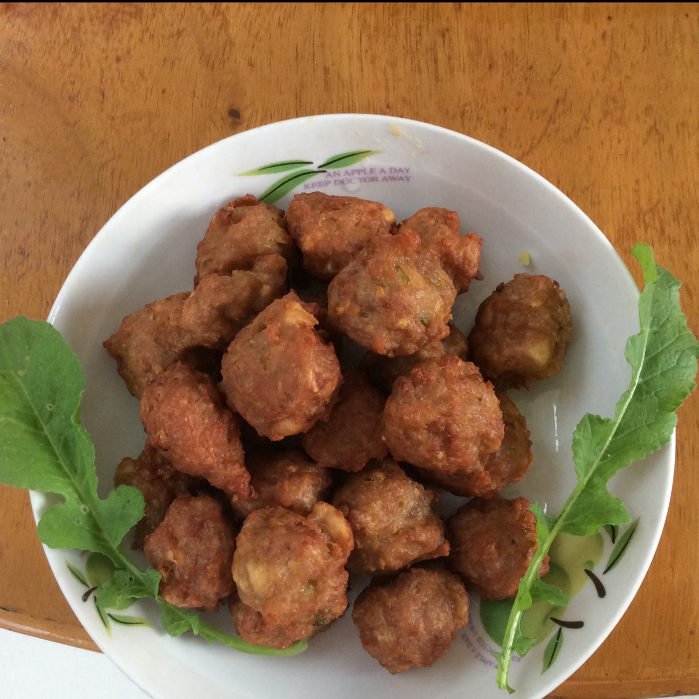 馒头香酥小肉丸