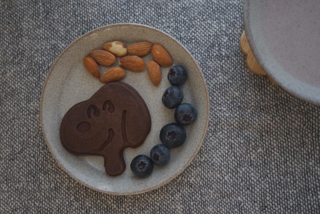 可可糯米华夫饼