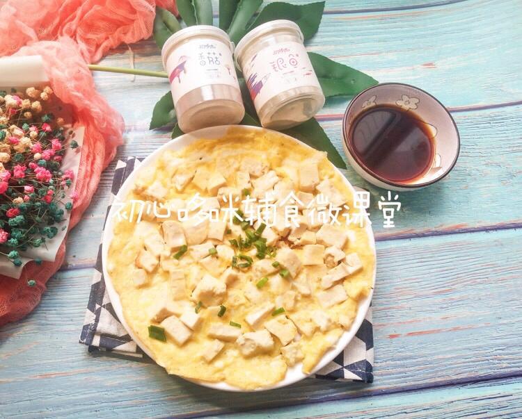 辅食【豆腐煎蛋饼】的做法