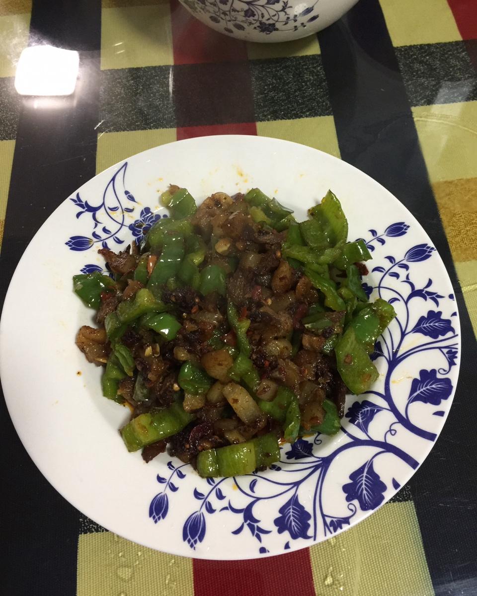 青椒猪头肉