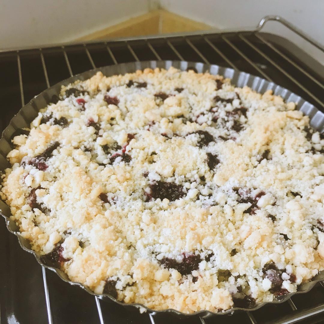 蓝莓酥粒小方块Blueberry Crumber Bars