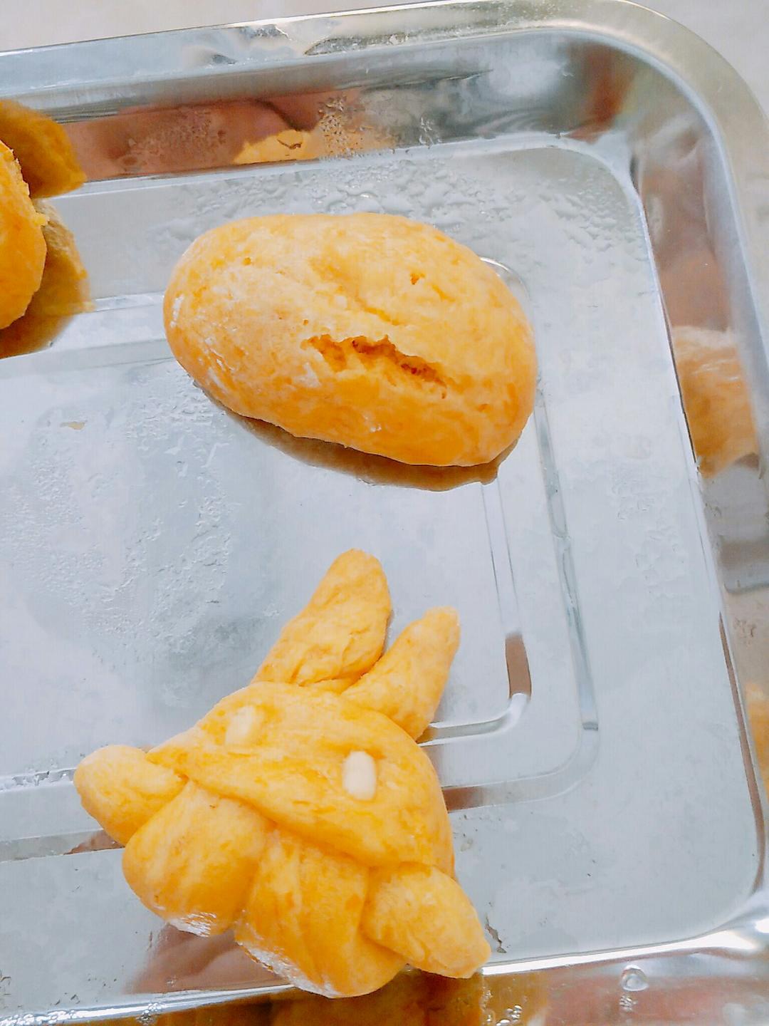 兔子香肠馒头（一次发酵）