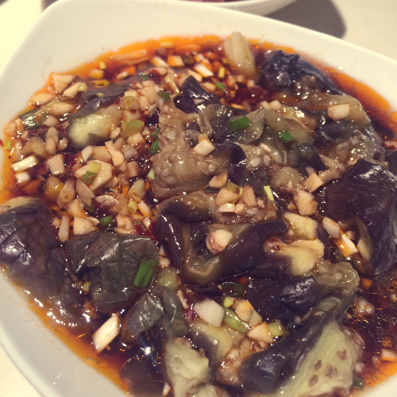 凉拌蒸茄子