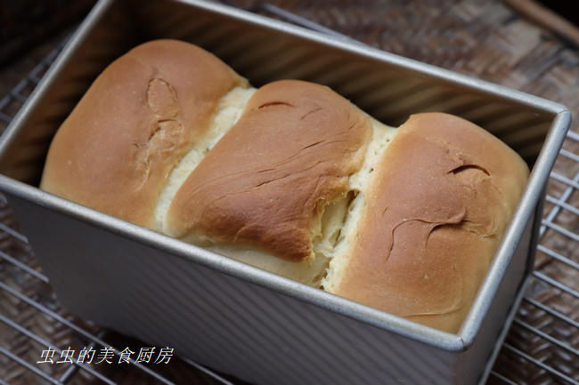 纯奶手撕吐司的做法 步骤1