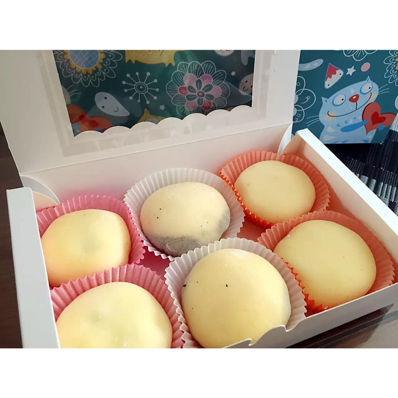 腹黑白胖子——奥利奥雪媚娘