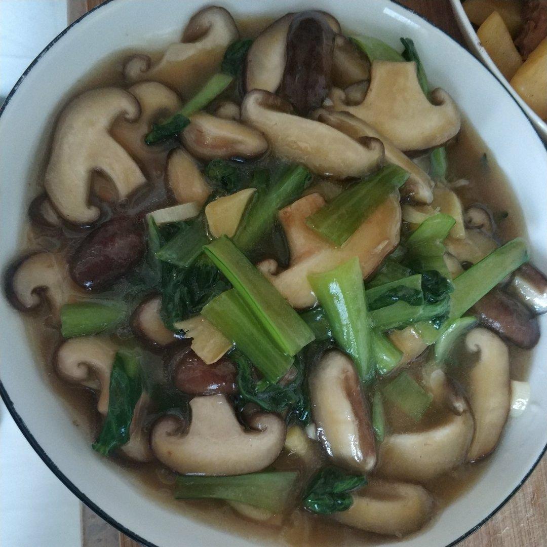 香菇油菜（简单快手）