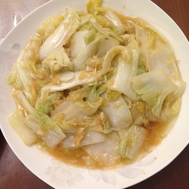 miss张三疯做的蒜蓉大白菜