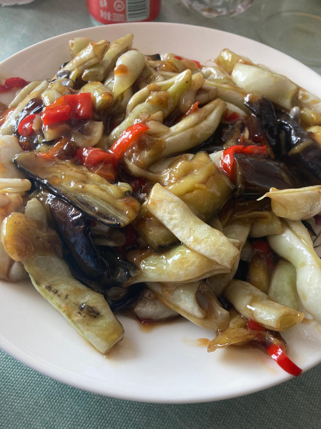 豆角烧茄子