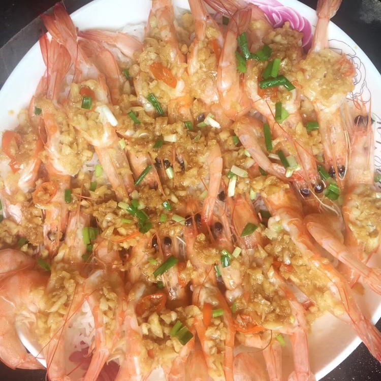 蒜蓉粉丝蒸虾
