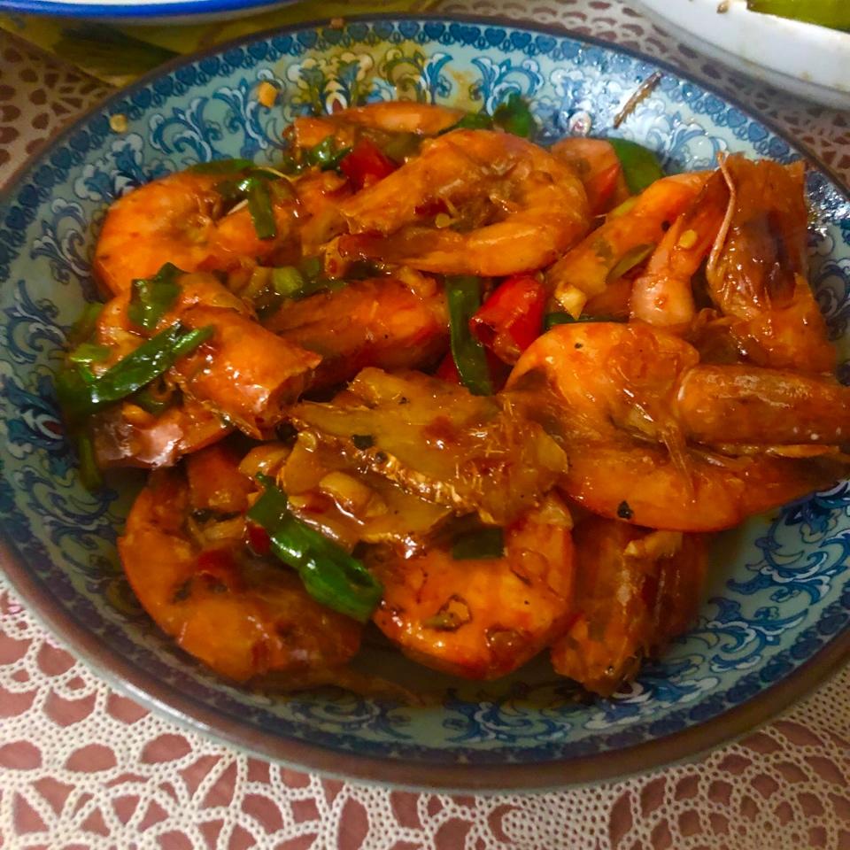 吮指香辣虾