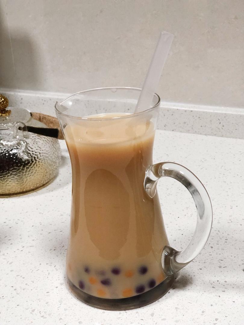 手煮奶茶