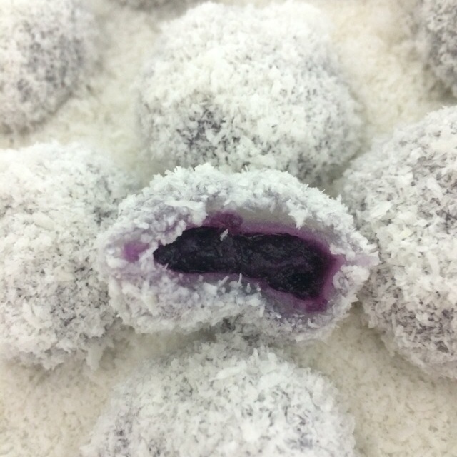 紫薯糯米糍