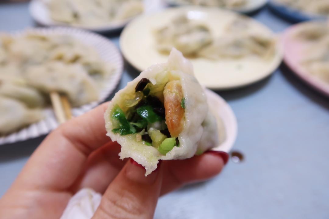 韭菜虾仁饺子