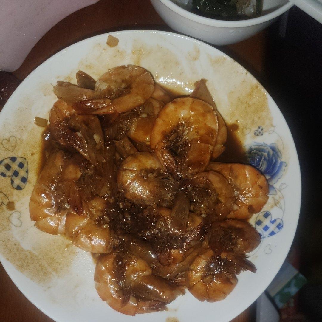 家庭版油焖大虾