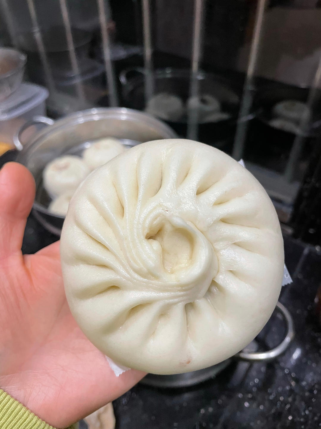 超好吃有豆豆的豆沙包，一次发酵（红豆包）