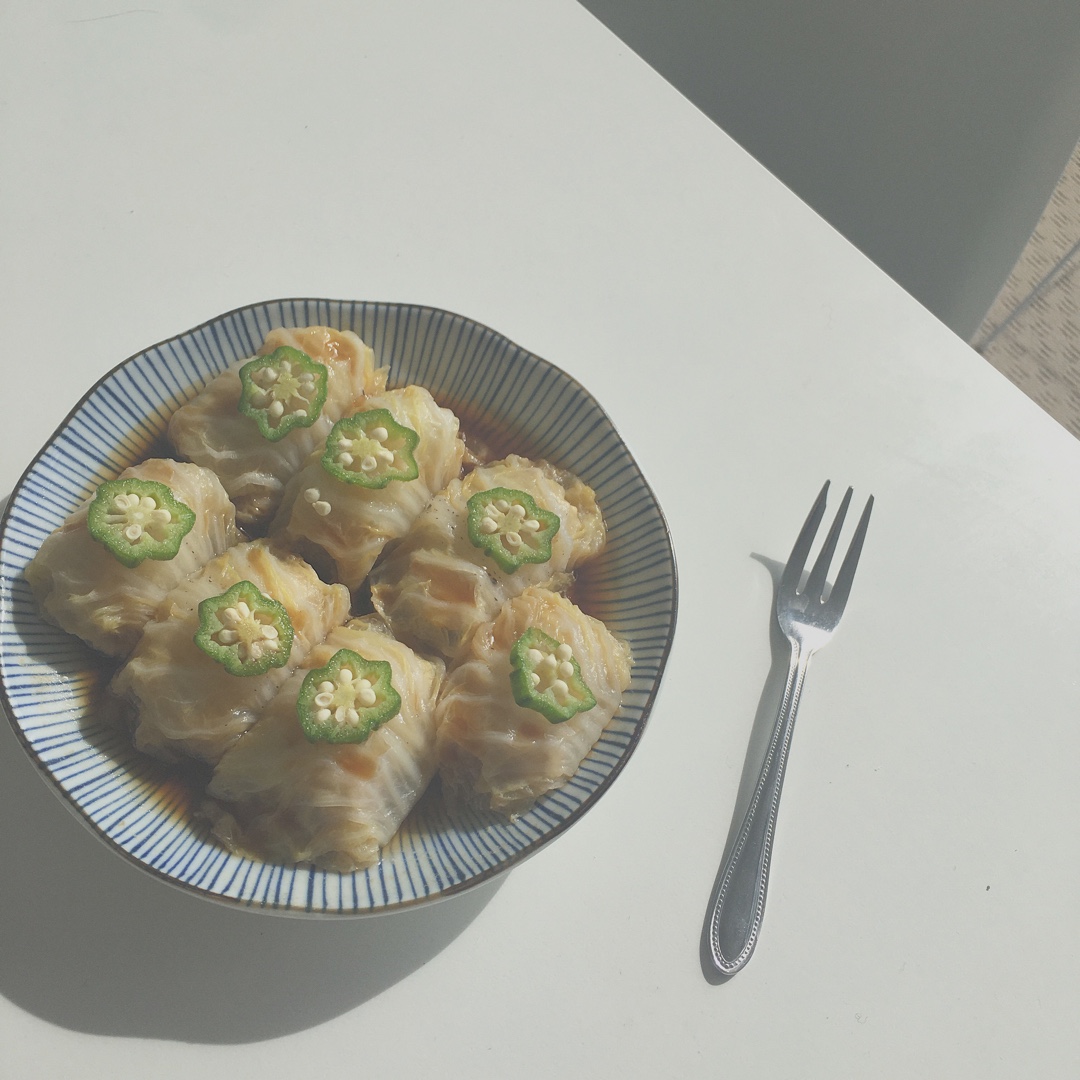 肉酿白菜卷