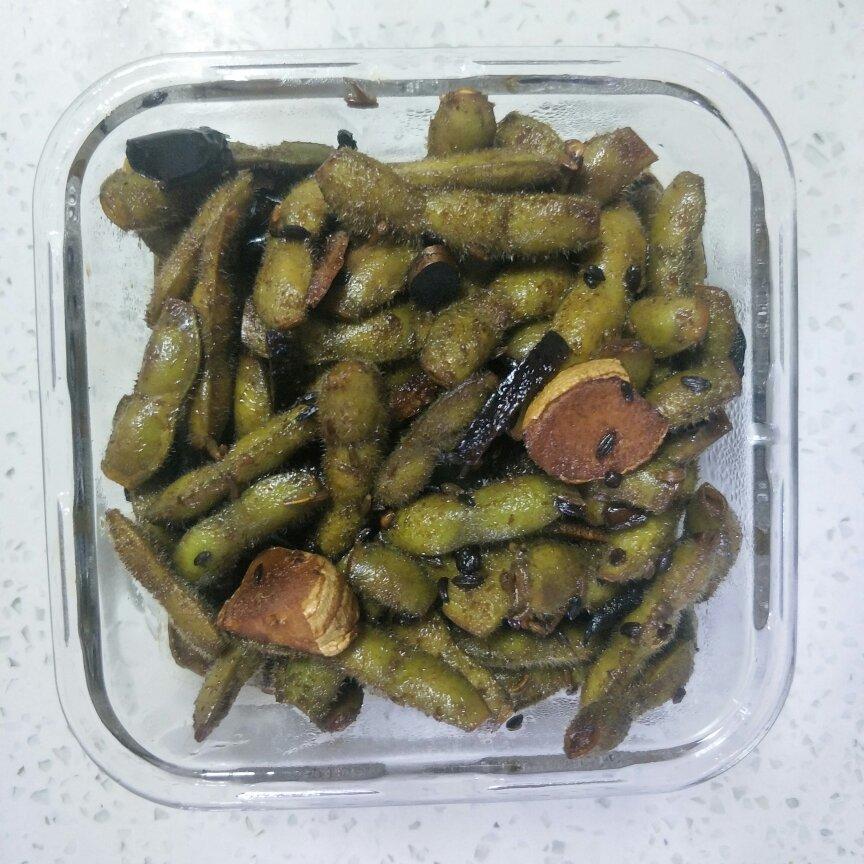 香辣煮毛豆.五香毛豆