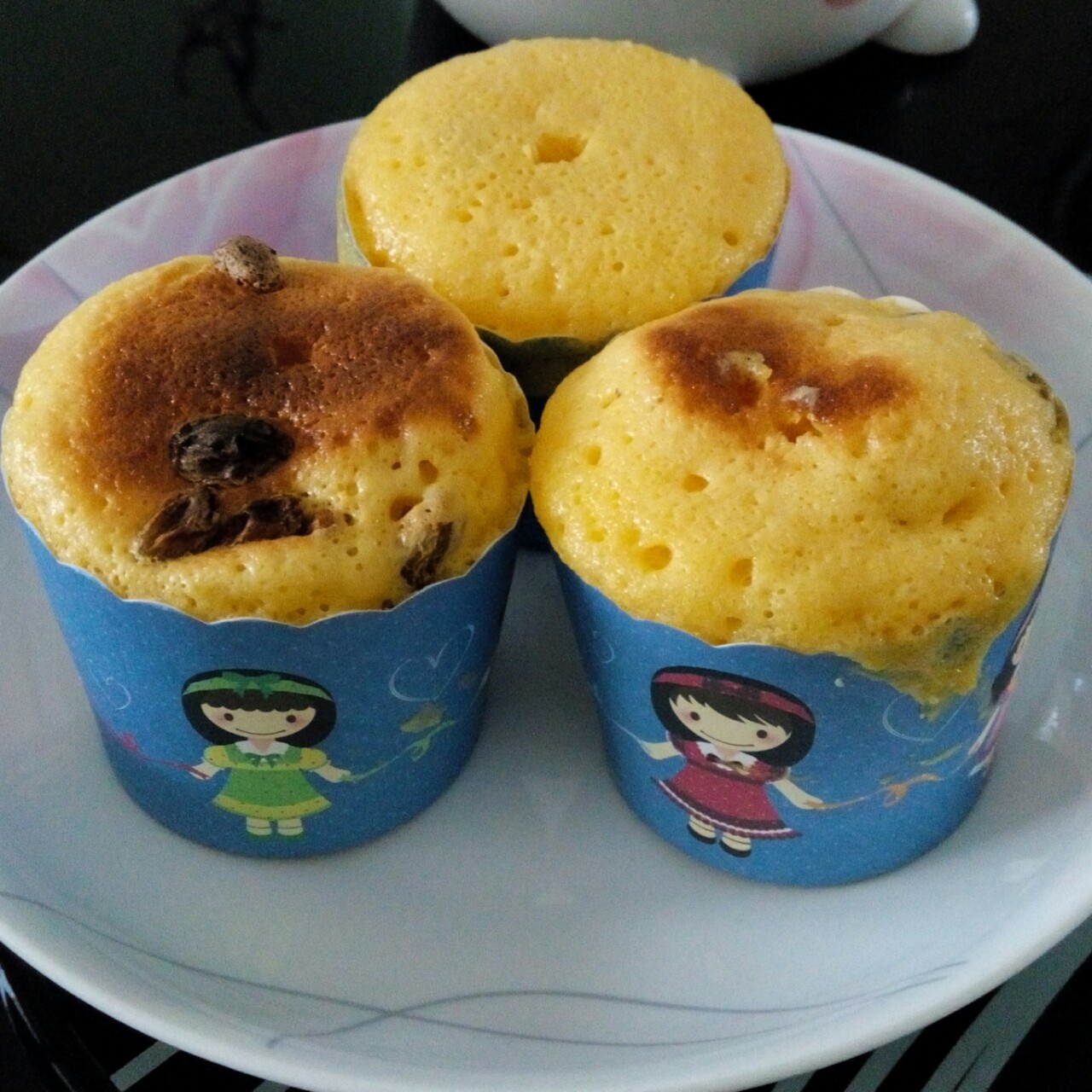 微波炉简易蛋糕