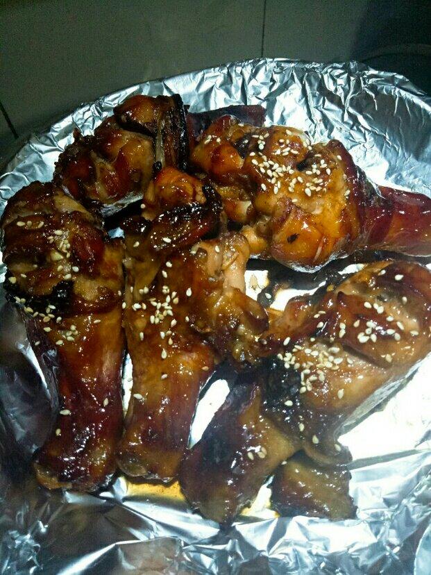 蜜汁酱烤鸡腿