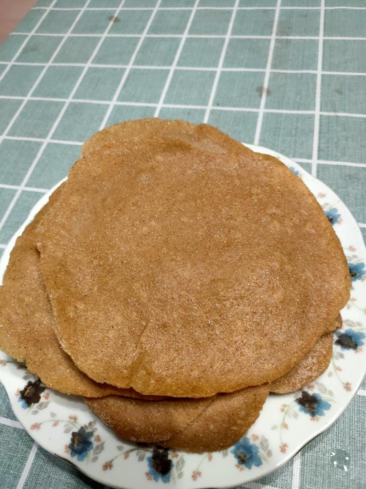 减脂期自制100%全麦卷饼