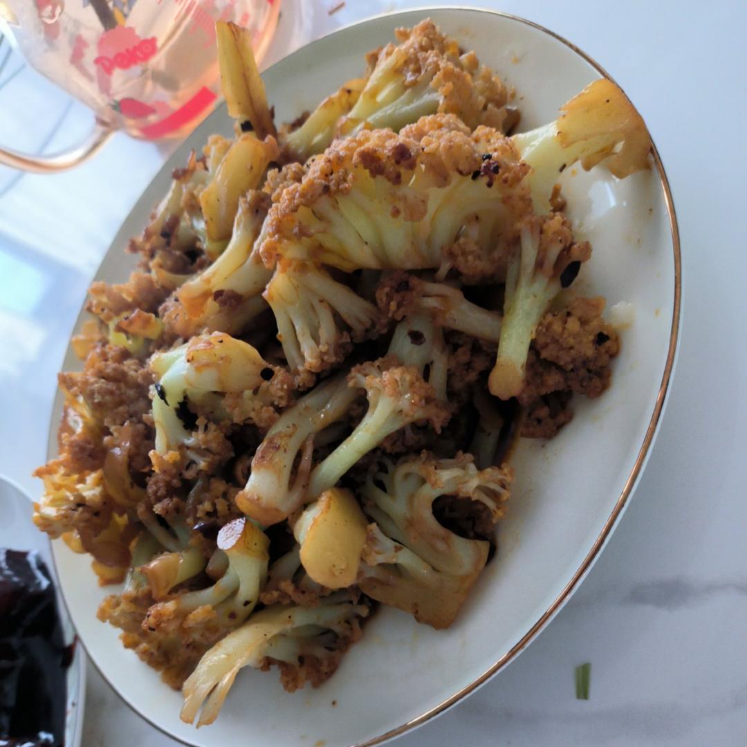 无肉简易版干煸菜花