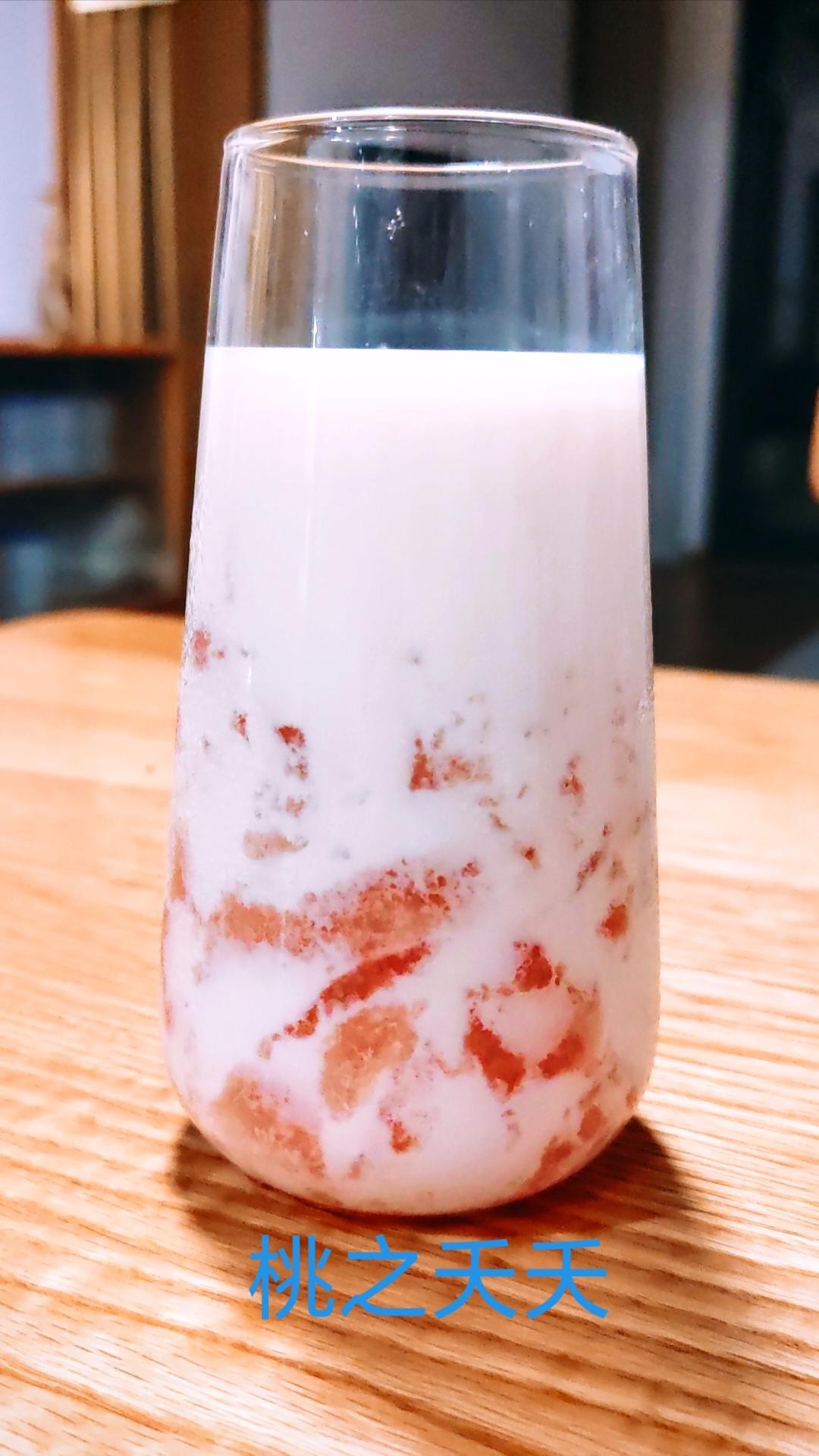 桃子皮不浪费，少女心饮品‼️桃之夭夭