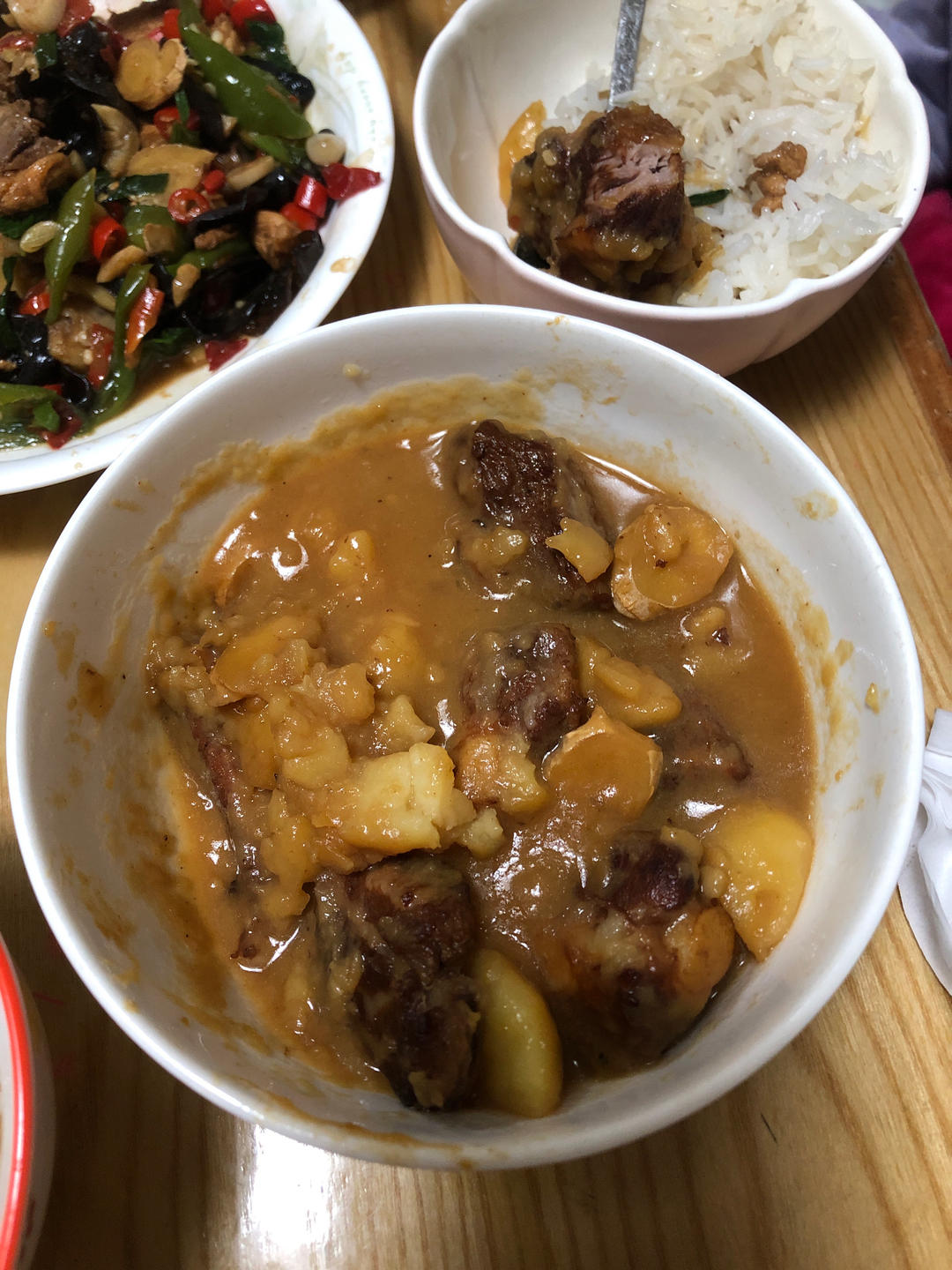 红烧排骨土豆