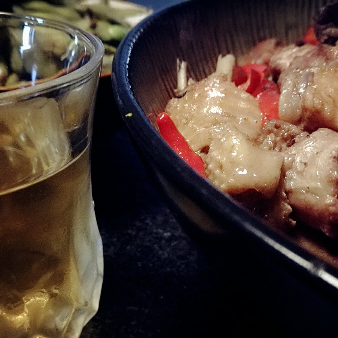 路边荆老姜煨土鸡