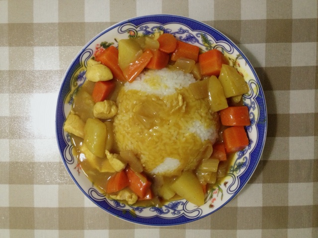 咖喱鸡肉饭