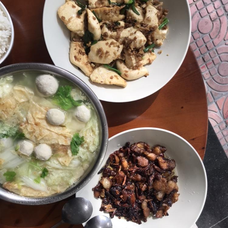 外酥里嫩的煎豆腐