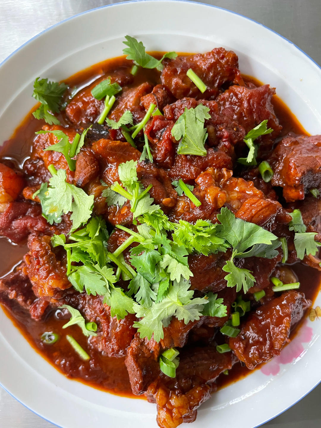 番茄土豆炖牛肉