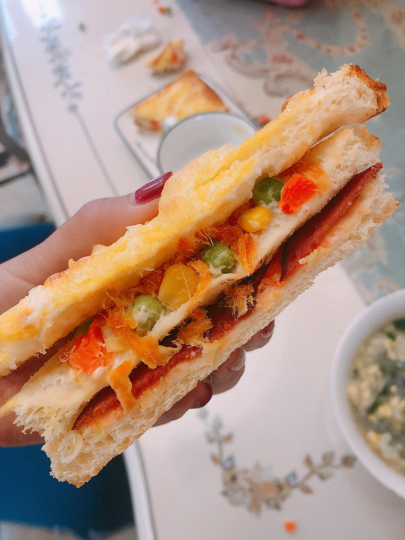 全麦三明治（烤箱版）