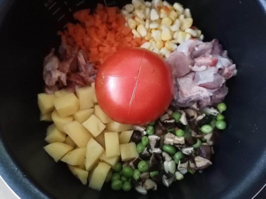 😍电饭煲腊味饭-懒人版