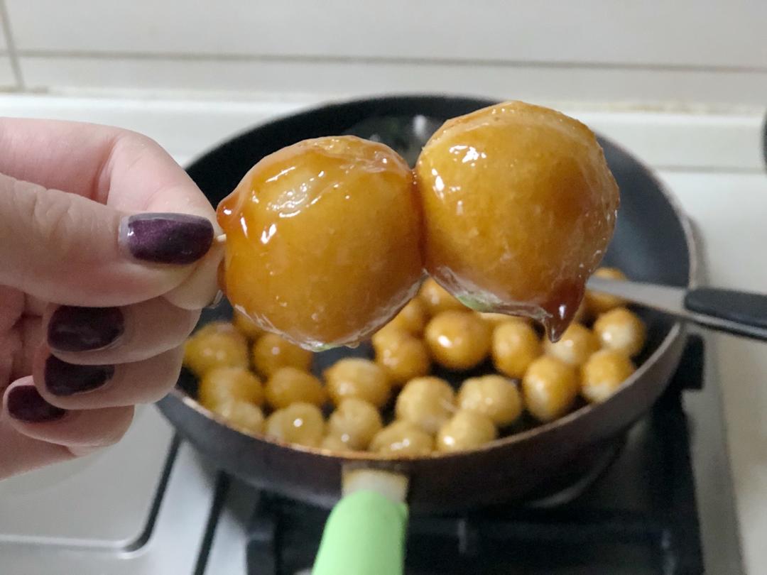 自制糯米小圆子