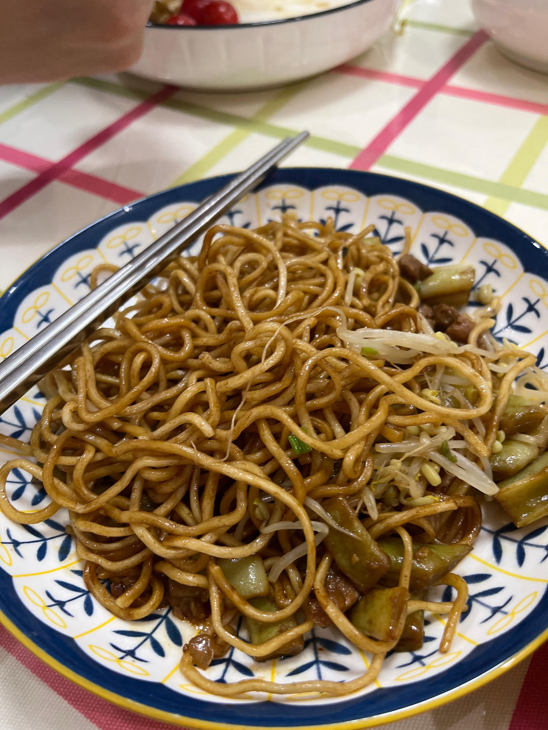 家庭版豆角焖面