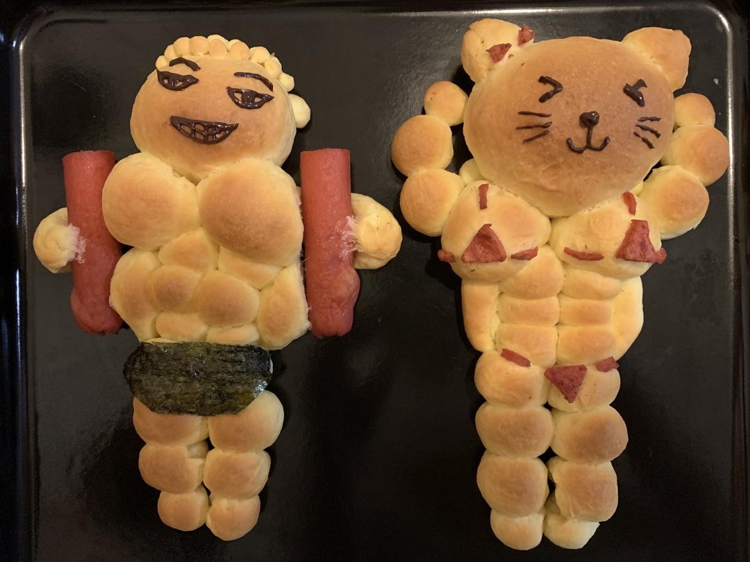 💪🏻🐻肌肉熊面包