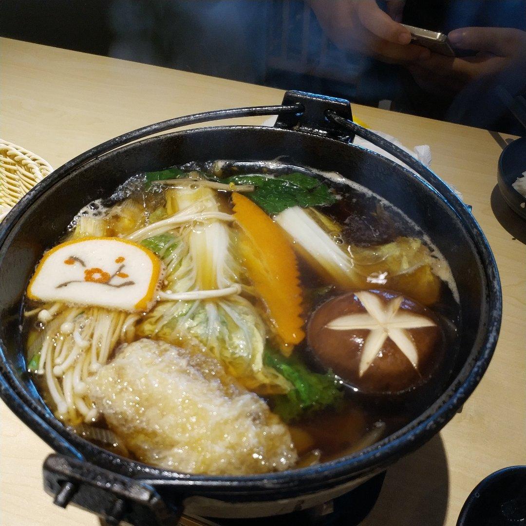 神秘小丘比做的寿喜锅