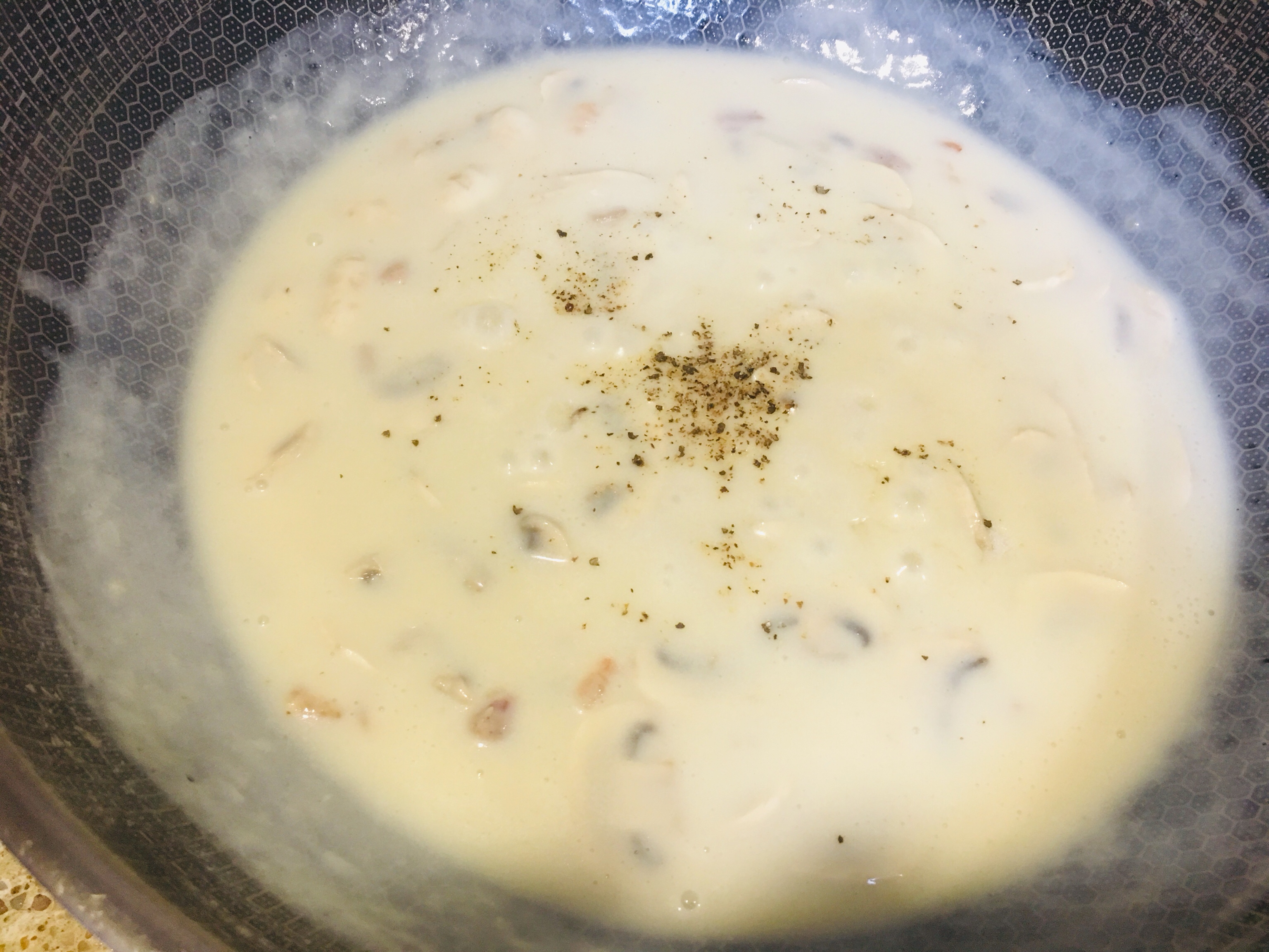 意式奶油蘑菇浓汤的做法 步骤8