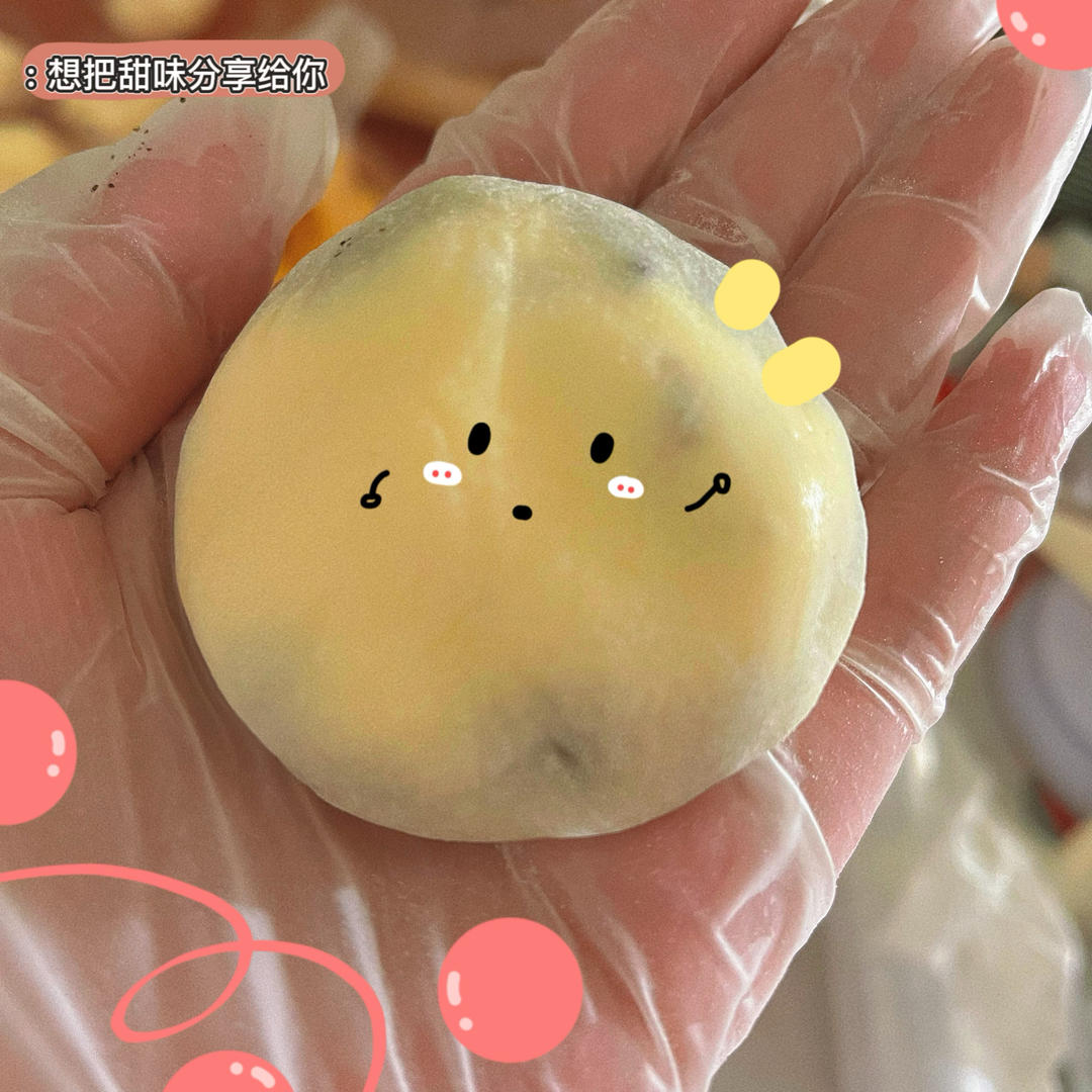 腹黑白胖子——奥利奥雪媚娘