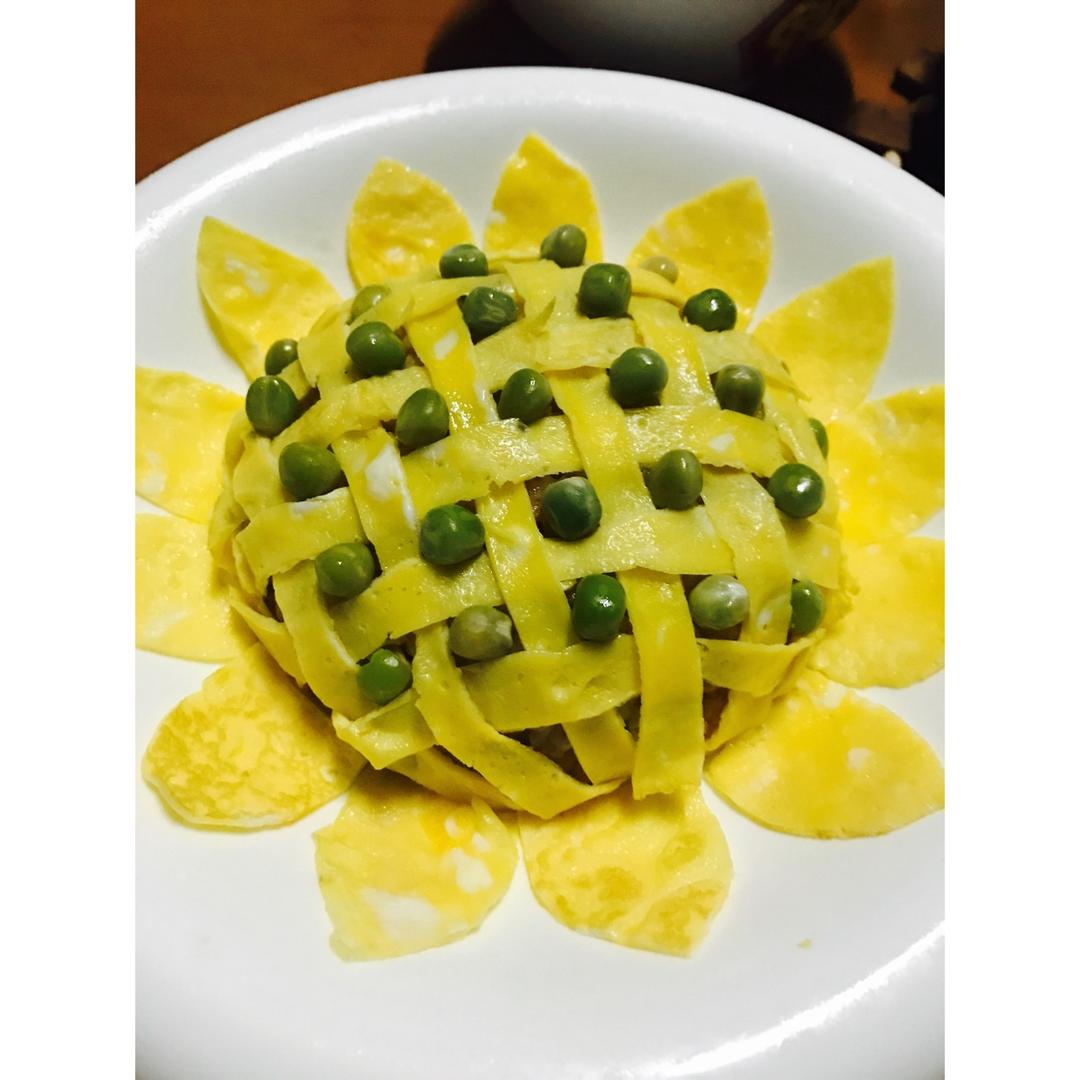 向日葵肉丁炒饭