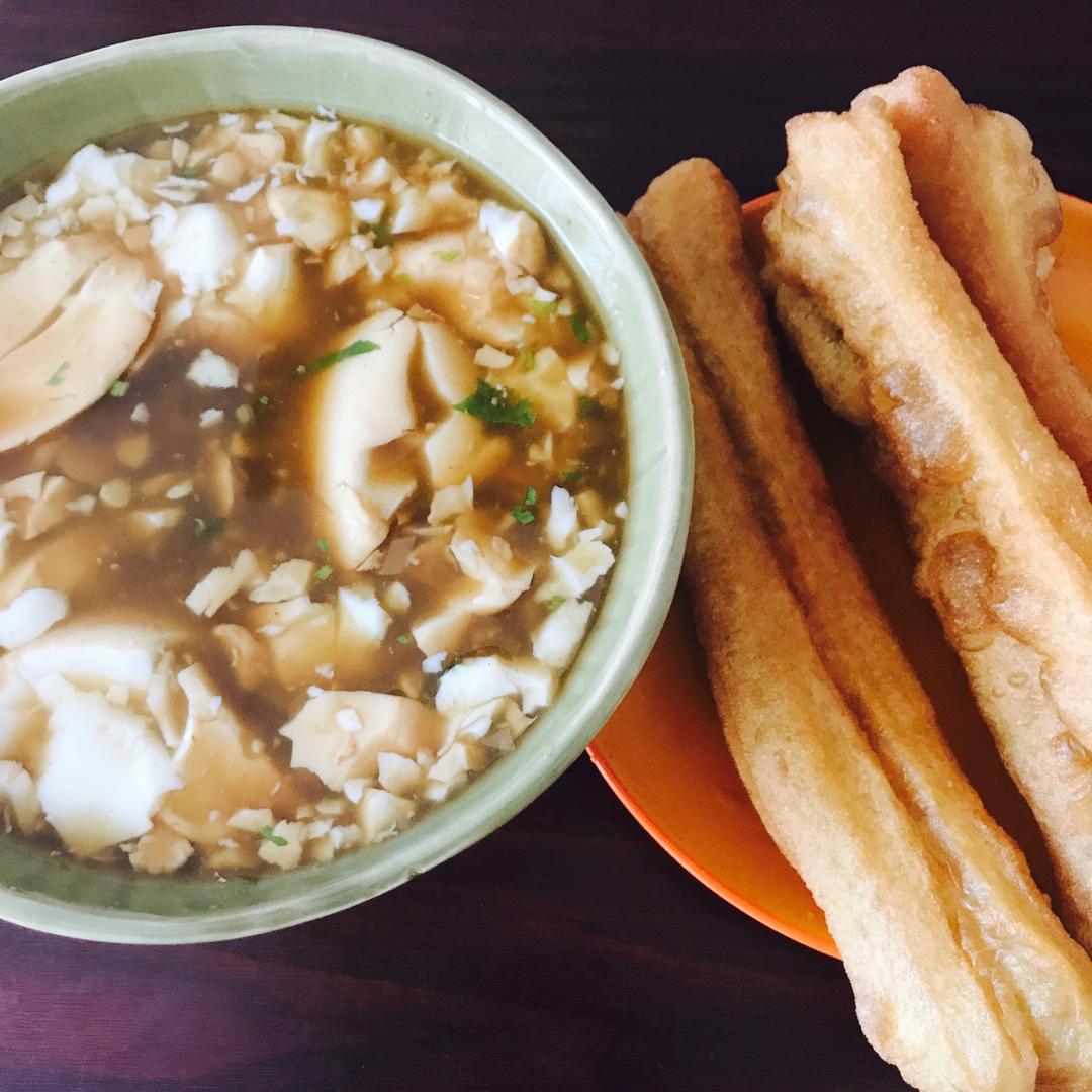 鲜香卤汁豆腐脑