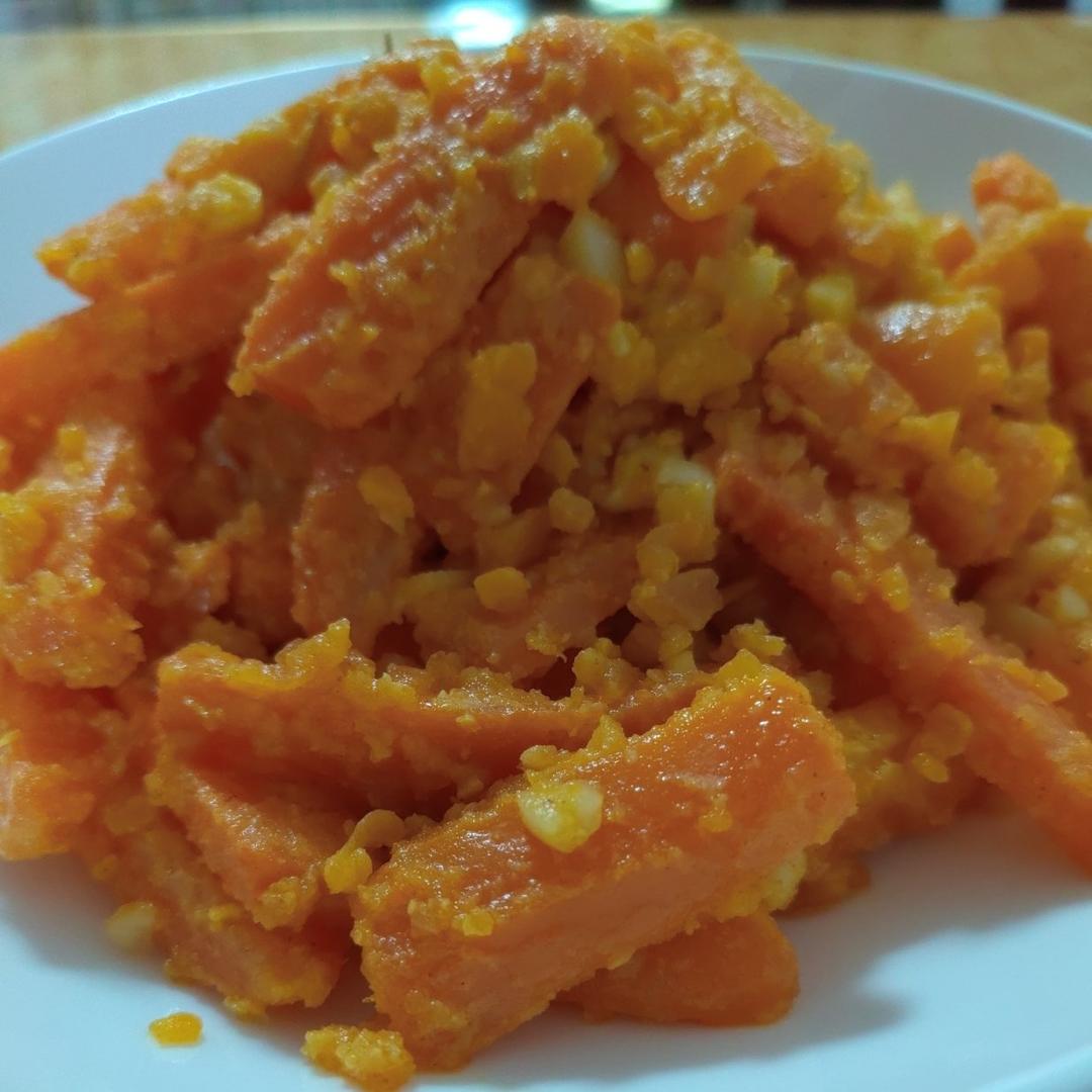 金沙咸蛋黄虾（简单又好吃）