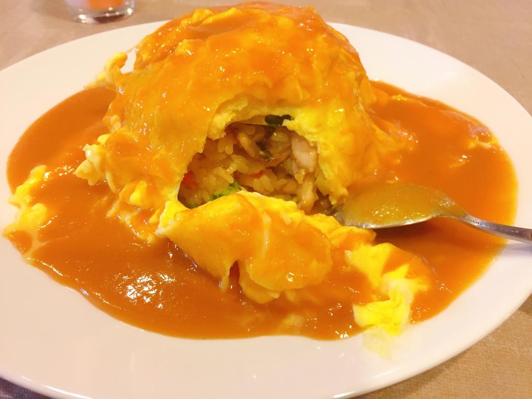 颜值高又好做的裙子蛋包饭