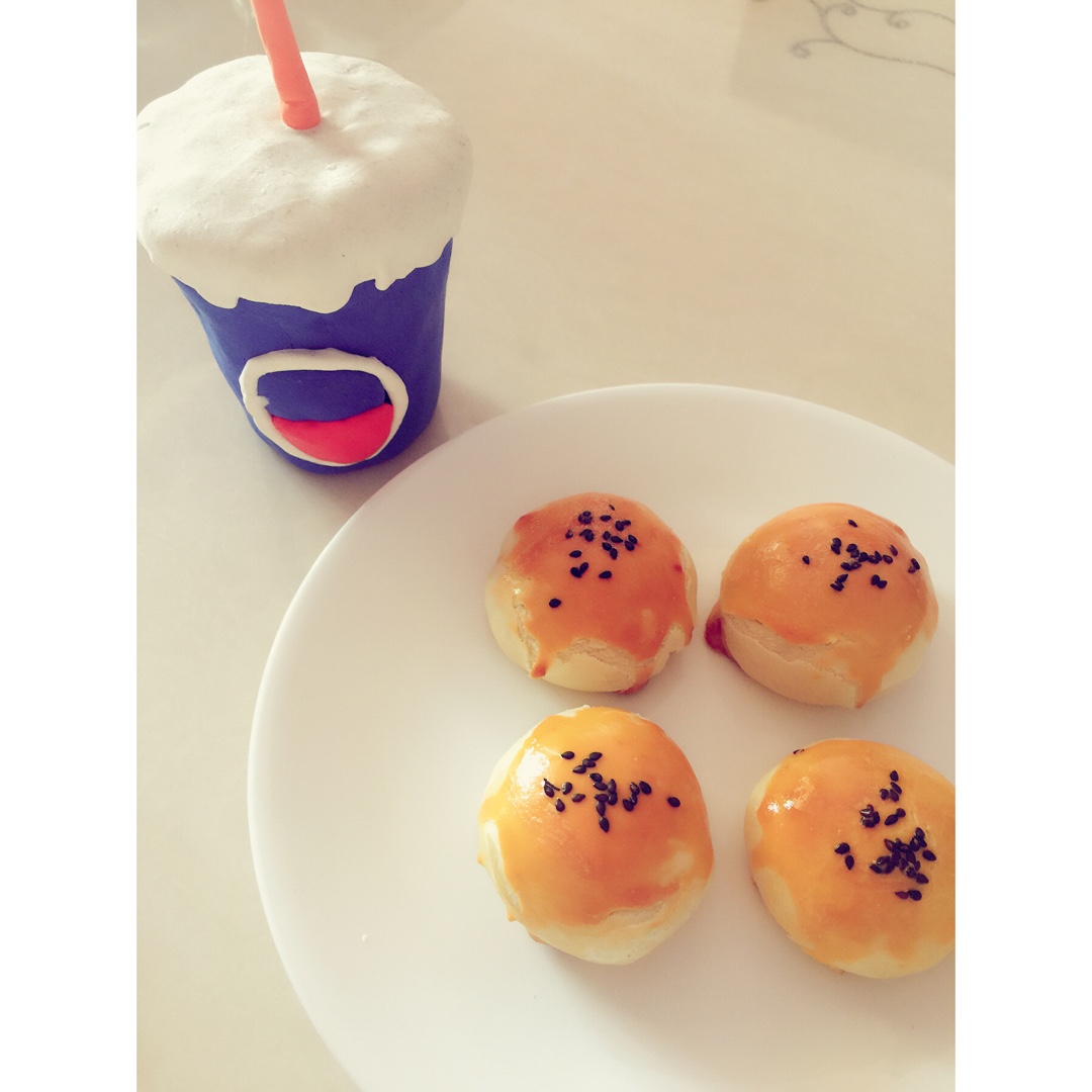 红豆酥饼（附油酥不测漏的办法）