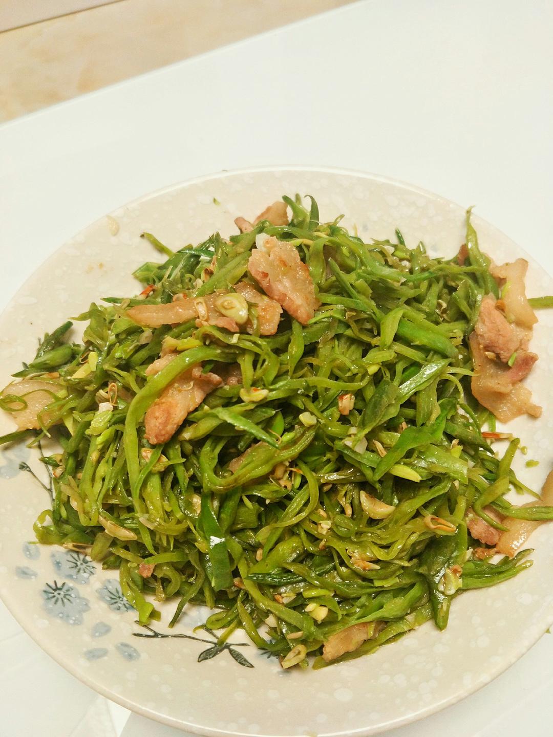豆角炒肉丝