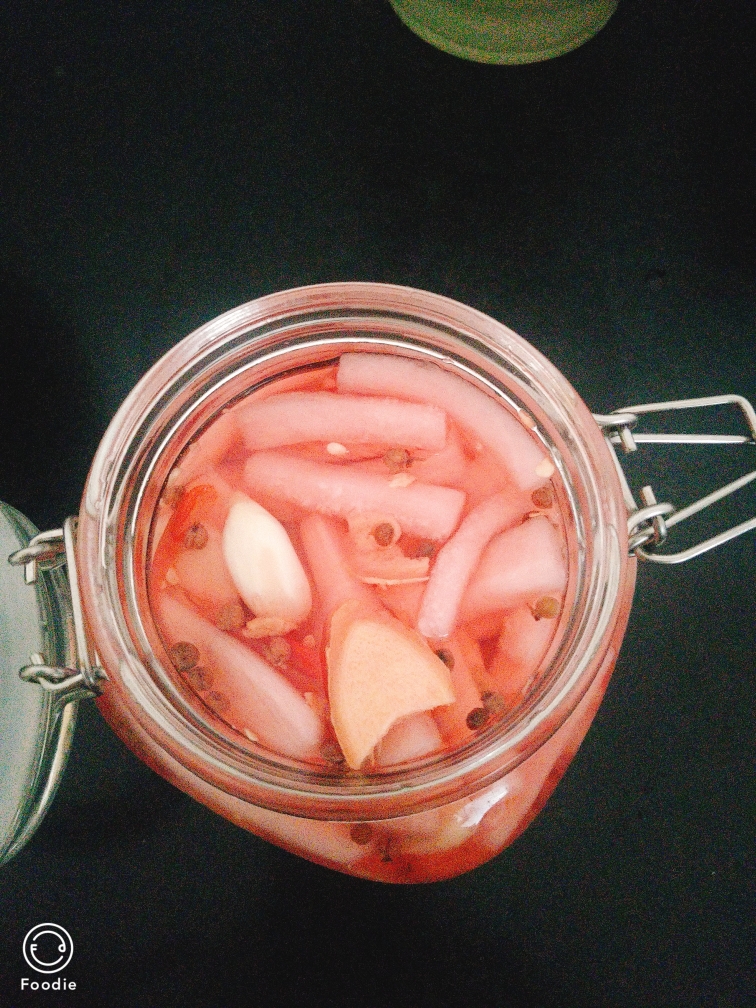 红醋泡萝卜的做法
