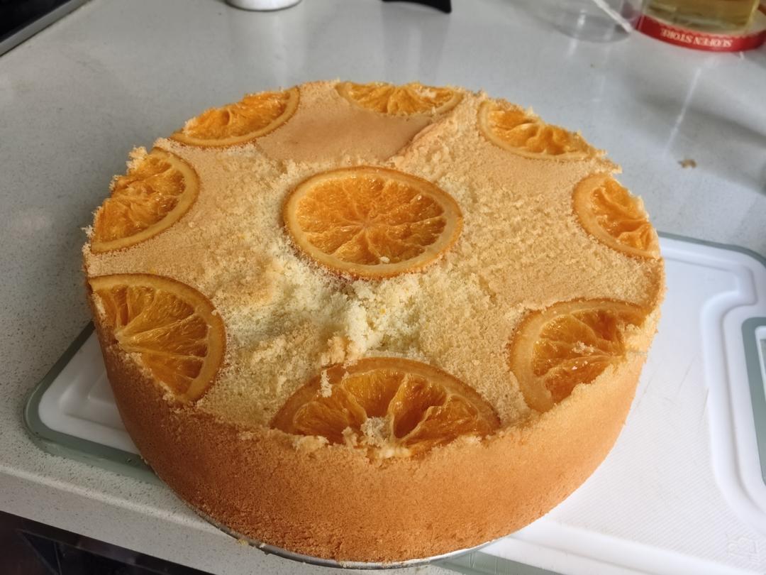 香橙戚风蛋糕🍊/心想事橙（8寸）