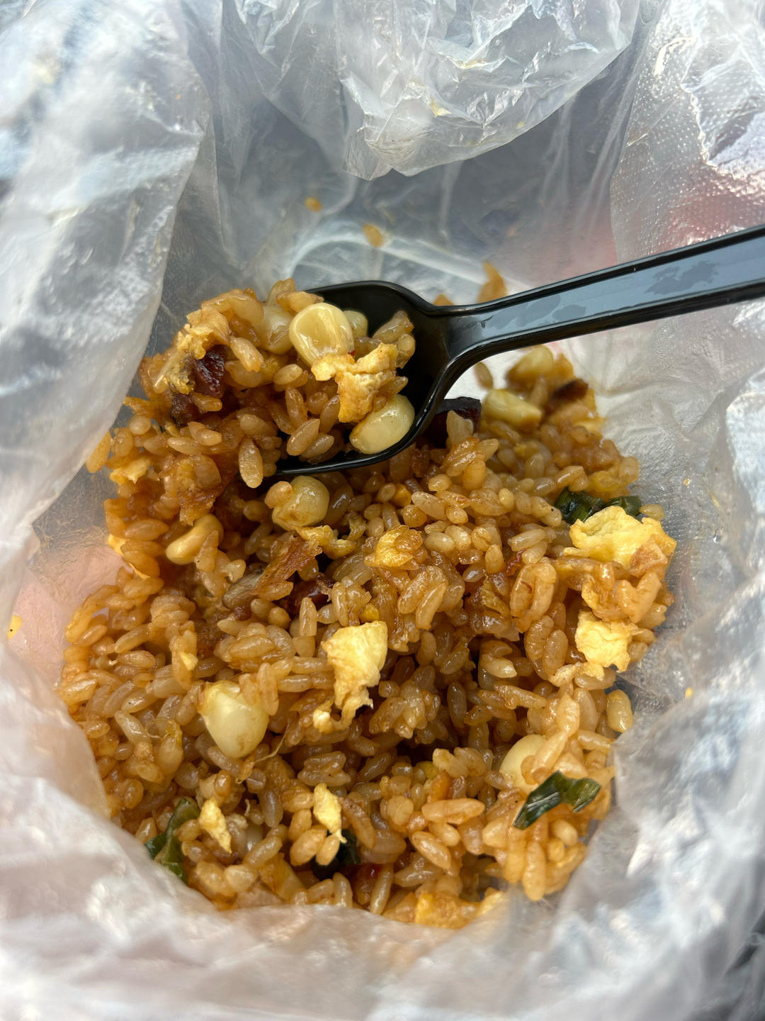 腊肠炒饭
