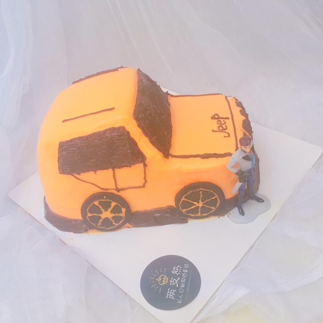 最潮的Jeep car cake汽车蛋糕